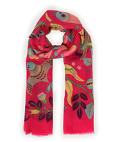 South American Floral Print Scarf Scarf Foxyavenue UK